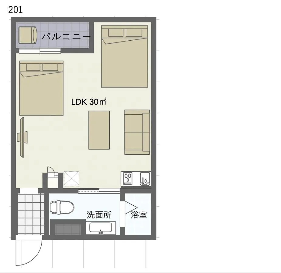 Koti Sopo Universal Bay 2 By Liaison Osaka Apartment